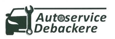 Logo Autoservice Debackere